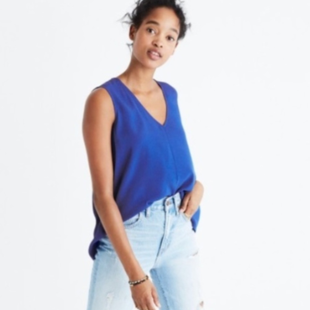 Madewell Crepe Daybloom Tank